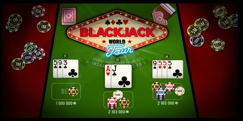 Cá cược Blackjack thử vận may với Dealer xinh đẹp